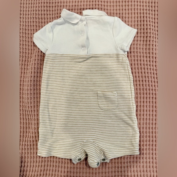 Janie and Jack Baby Romper with Giraffes - Picture 2 of 3